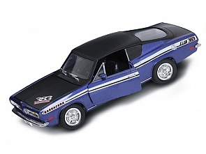 Автомобиль 1969 года - Плимут Barracuda, масштаб 1/18 (Yat Ming, 92179_md)